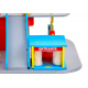 Aga4Kids Garage Hubert Spielset,Parkhaus,Lift Auto Garage aus Holz