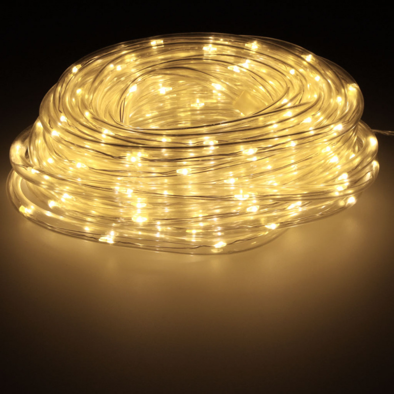 Aga LED Lichterkette 10m 100 LED Warmweiß
