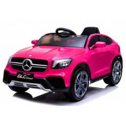 Mercedes GLC COUPE Concept 4x4 RÓŻOWY EVA SKÓRA Licencja Akumulator litowo-jonowy