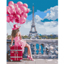 Malowanie po numerach 40x50 KHO8476 Ulubione miasto AP0080 uniwersalny