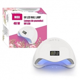 M8B LAMPA UV LED DO PAZNOKCI HYBRYDY ŻEL
