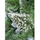 Aga Weihnachtsbaum 160 cm mit Baumstamm, Künstlicher Weihnachtsbaum, Tannenbaum mit ständer, Christbaum, Kunstbaum Weihnachten