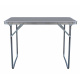 Aga Campingtisch klappbar Gartentisch 80x60x70 cm – Aluminium-Klapptisch mit MDF-Platte & Tragegriff – stabil, wetterfest & kompakt – für Camping, Garten & Reisen Grau