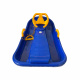 Aga Kinder Schlitten DS491 Blau, hochwertige Kinderschlitten aus Kunststoff, stabile und schöne Schlitten für Kinder