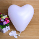 Aga4Kids Latexballon Herz,Luftballons,Hochzeit Deko 25 cm Weiß 10 Stück Deko für Event