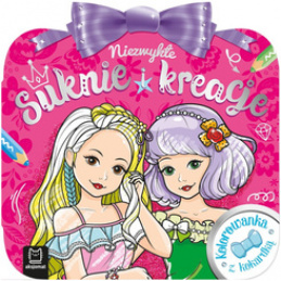 Aksjomat Kolorowanka z kokardką. Niezwykłe suknie i kreacje KS1067 uniwersalny