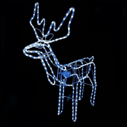 E25A1 LAMPKI WĄŻ ŚWIETLNY  RENIFER BLUE