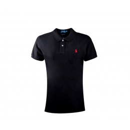 Ralph Lauren SKINNY-FIT Schwarz Klein Pony Rot