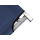 Sport Feldbett Klappbett 186 x 70 x 43 cm cm Stabiles Campingbett bis 110 kg Belastbar Tragbar Tasche Liege Reise Bequem Malatec 555 Dunkelblau