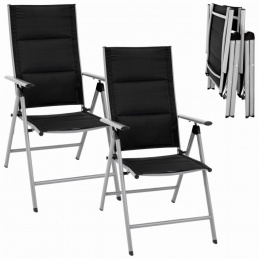 2 x Krzesło składane ogrodowe