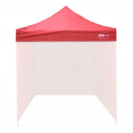 Aga Dach zum Verkaufsstand 2x2m Rot