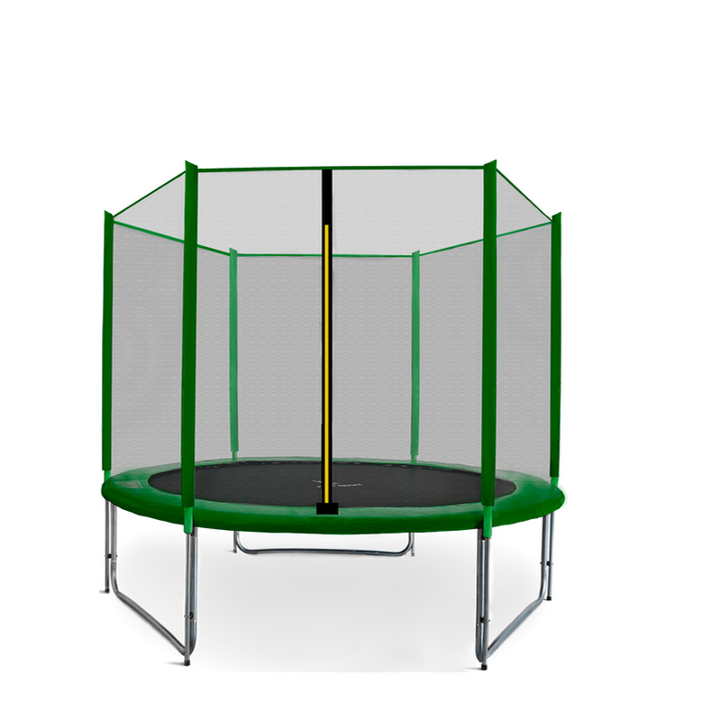Aga SPORT PRO Trampolin 220 cm Dunkelgrün + Schutznetz