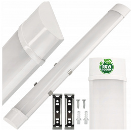 LED dílenské svítidlo 150cm - 230V - 50W - IP20 - neutrální bílá