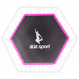 Aga Sprungmatte, Sprungtuch für Fitness-Trampolin 130 cm Rosa