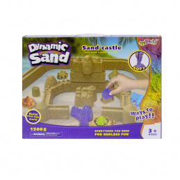 Aga4Kids Kinetischer Sand Schloss mit Förmchen