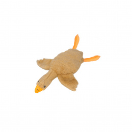 Aga4Kids Plüschkissen Gans Braun 50 cm