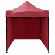 Aga Scherengestell PARTY 3x3m Weinrot