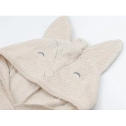 Poncho bambusowe Lisek beż 0-2l BAMBOOM uniwersalny Poncho bambusowe Lisek beż 0-2l BAMBOOM uniwersalny