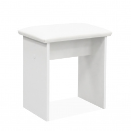 Aga Schminktisch Hocker MRDT15 Mattweiß