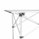 Aga Campingtisch DS7111 Aluminium 70x70 cm – Klapptisch leicht & faltbar mit Tragetasche – wetterfest & stabil – Outdoor Tisch für Camping, Garten & Picknick