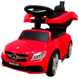 R-Sport Baby Scooter Auto Mercedes AMG c63 2in1 Rot