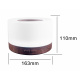 Aga Aroma Diffusor MRDI13 mit Led-Beleuchtung, Luftbefeuchter, Raumbefeuchter Dunkelbraun