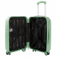 Aga Travel Gepäck-Sets Kofferset Hartschale Koffer Reisekoffer Set 3 teilig Hartschalenkoffer Rollkoffer Set mit TSA Schloss und 4 Rollen MR4669 Grün