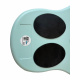 Aga Kinder Schlitten DS490 Blau, Stabile Bob-Kinderschlitten aus Kunststoff, stabiler Griff, schöne und hochwertige Schneeschlitten, Bobs für Kinder