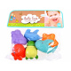 Gummi-Meerestiere 6er Set A3510