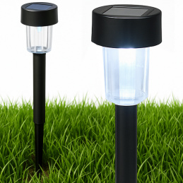 Lampka solarna ogrodowa słupek