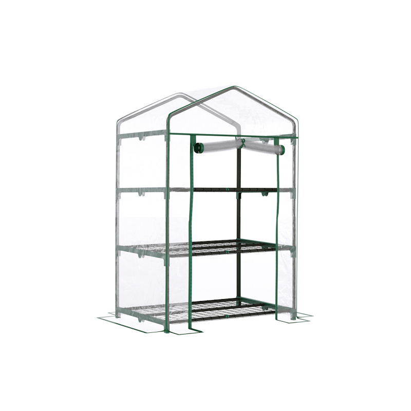 Linder Exclusiv Garten Folienbox,mit aufrollbare Tür  MC4302-1 104x50x45 cm