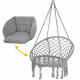 Aga Hängesessel,Hängesitz,Hängeschaukel MR4510LG  Hellgrau