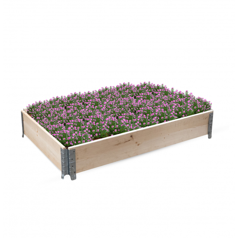 Aga Hochbeet für Pflanzen 120x80x20 cm