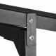 Aga Metall Kaminholzregal 110x70x145 cm Schwarz