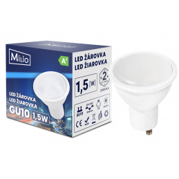 LED Leuchtmittel Ersatz LED-Glühbirnen - GU10 - 1,5W - 135Lm - warmweiß, LED Leuchtmittel, LED Lampe, LED Glühbirne, LED Birne