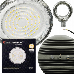 LED UFO průmyslové svítidlo 100W - 10000lm - studená barva