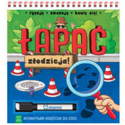 Aksjomat Łapać złodzieja Interaktywna książeczka KS0552 uniwersalny