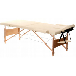 Aga Massageliege aus Holz WT201 Beige