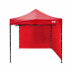 Aga Pavillon, Pop-up-Pavillon, Partyzelte, Faltpavillon  3x3m Rot