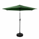 Aga Kippbarer Garten-Sonnenschirm 250 cm Dunkelgrün