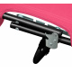 Aga Klappbarer Garten-Liegestuhl mit Baldachin MR4254 Rosa