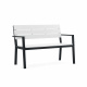 Aga Gartenbank 118x54x77 cm Grau