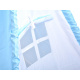 Kinder-Tipi ZA3556 Blau/Weiß