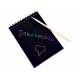Notizblock mit Bleistift ZA3913 - Pink