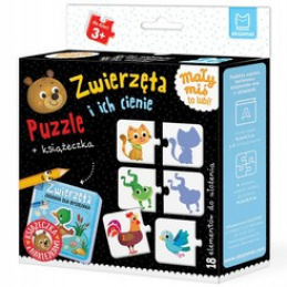 Aksjomat Zwierzęta i ich cienie. Mały miś to lubi! KS0834 uniwersalny