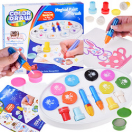 Magiczny pędzel wodny Color Draw – zestaw do malowania wodą + akces. ZA5768 uniwersalny