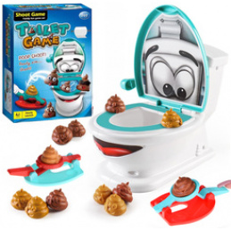 Zabawna gra zręcznościowa TOALETA - w kupie siła! Wersja dla rywali GR0765 uniwersalny