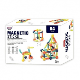 L73G2 KLOCKI MAGNETYCZNE DUŻE 64SZT.