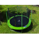 Aga SPORT FIT Trampolin 180 cm 6 ft Hellgrün + inneres Schutznetz