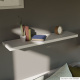 Linder Exclusiv Wandregal 80x23,5 cm Weiss